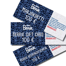 Load image into Gallery viewer, Berrie gift card