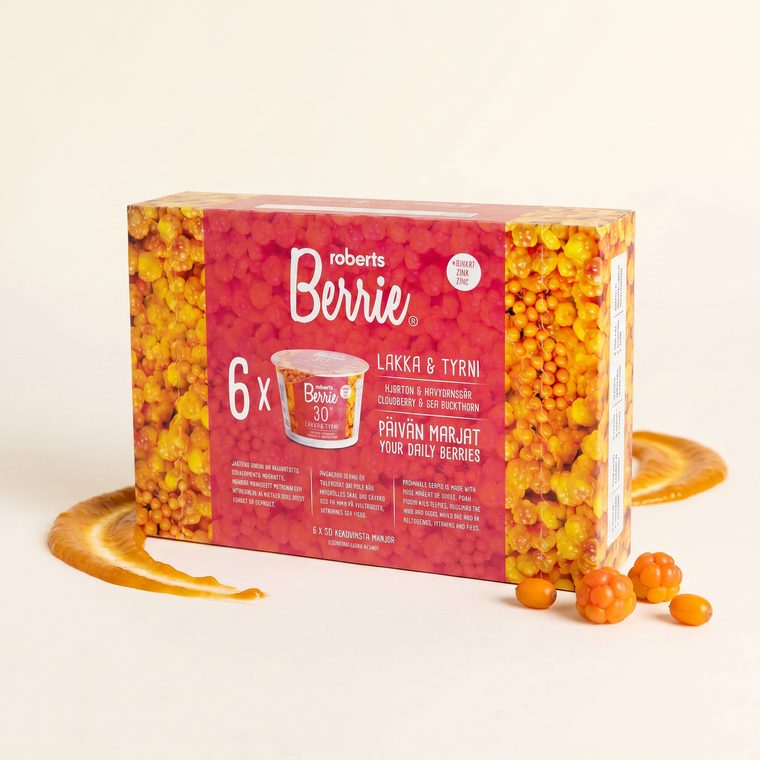 Cloudberry and Sea Buckthorn pack