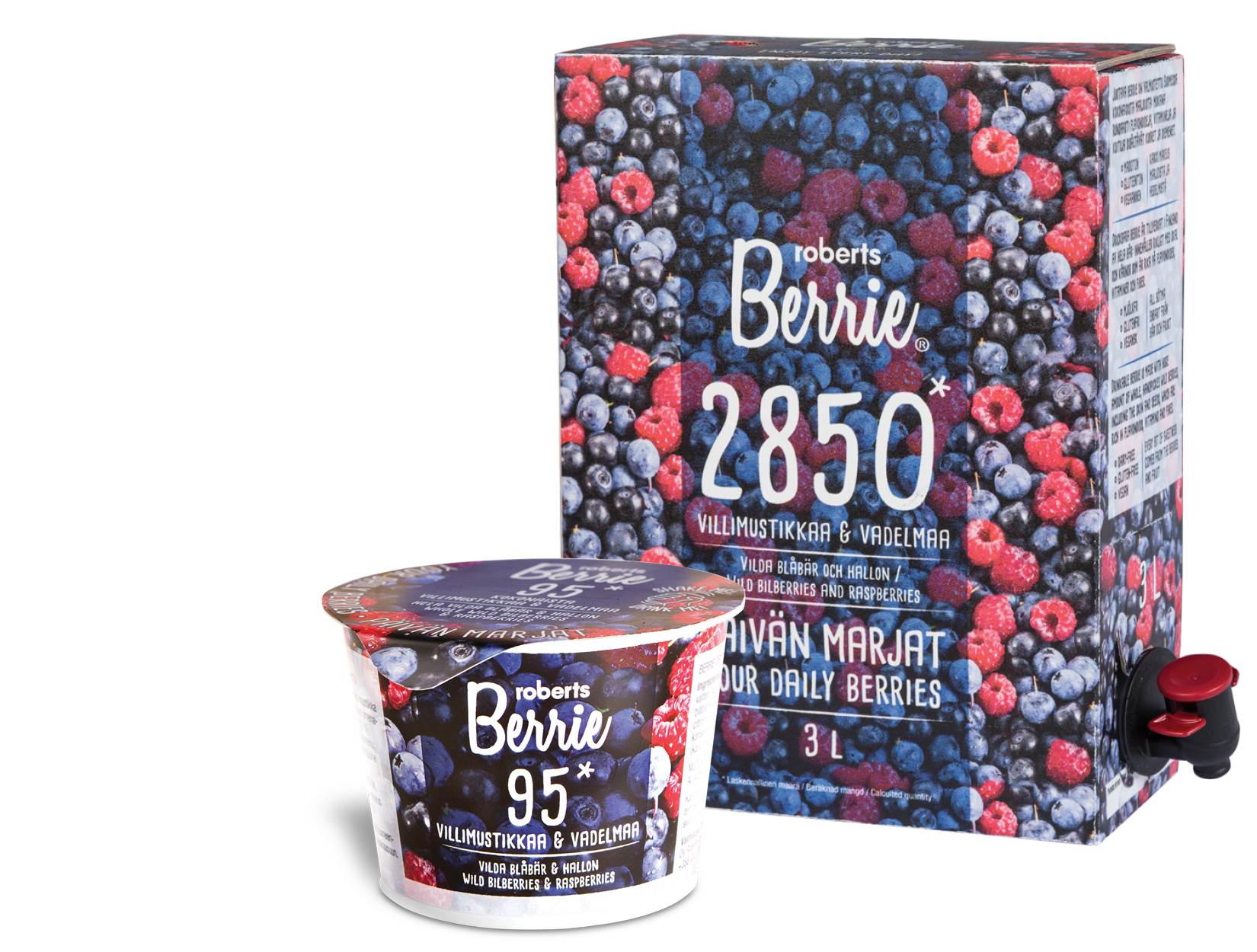 Wild Bilberry&Raspberry – Roberts Berrie
